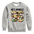 thumbnail image 1 of Hey Arnold! - Arnold 1996 - Toddler And Youth Crewneck Fleece Sweatshirt, 1 of 5
