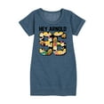 thumbnail image 1 of Hey Arnold! - Arnold 1996 - Toddler And Youth Girls Fleece Dress, 1 of 5