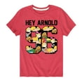 thumbnail image 1 of Hey Arnold! - Arnold 1996 - Toddler And Youth Short Sleeve Graphic T-Shirt, 1 of 5
