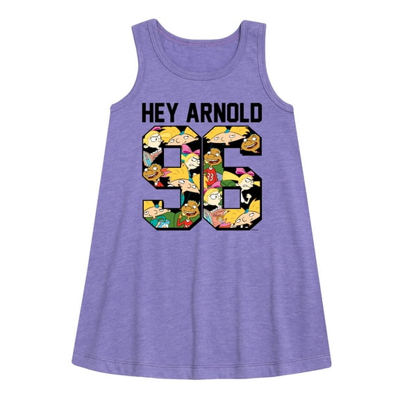Hey Arnold! - Arnold 1996 - Toddler and Youth Girls A-line Dress