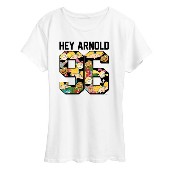 Hey Arnold! - Arnold 96 - Women's Short Sleeve Graphic T-Shirt