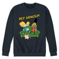 thumbnail image 1 of Hey Arnold! - Arnold, Gerald, and Abner - Men's Crew Neck Fleece Pullover, 1 of 5