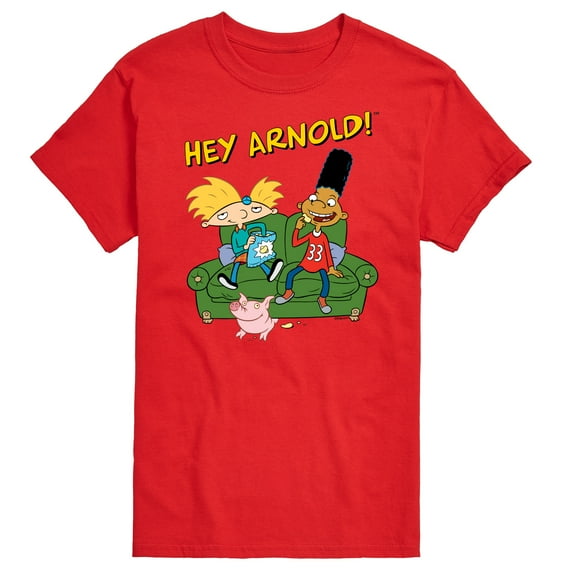 Hey Arnold! - Arnold, Gerald, and Abner - Men's Short Sleeve Graphic T-Shirt