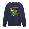 thumbnail image 1 of Hey Arnold! - Arnold, Gerald and Abner - Toddler And Youth Long Sleeve Graphic T-Shirt, 1 of 5