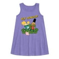 thumbnail image 1 of Hey Arnold! - Arnold, Gerald, and Abner - Toddler and Youth Girls A-line Dress, 1 of 1