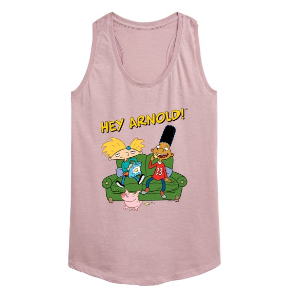 Hey Arnold! - Arnold, Gerald, and Abner - Women's Racerback Tank Top