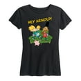 thumbnail image 1 of Hey Arnold! - Arnold, Gerald, and Abner - Women's Short Sleeve Graphic T-Shirt, 1 of 5