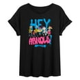 thumbnail image 1 of Hey Arnold! - Arnold Spray Paint 96 - Women's Oversized T-Shirt, 1 of 5
