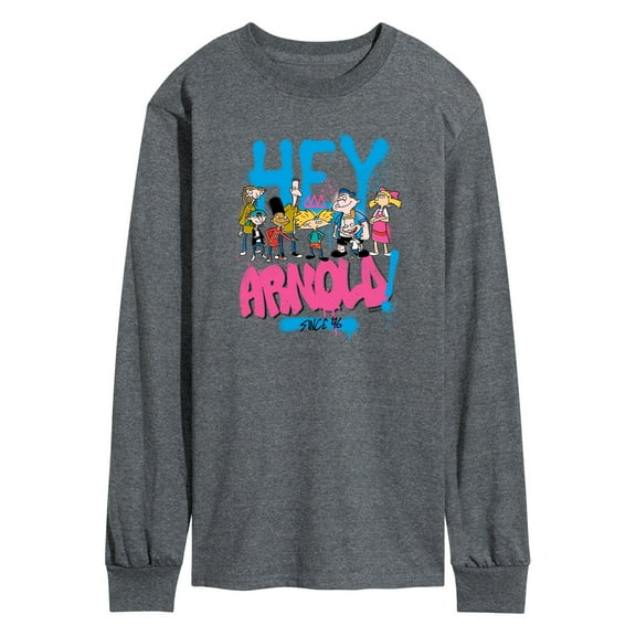 Hey Arnold! - Arnold Spray Paint 96 - Men's Long Sleeve T-Shirt