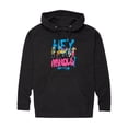 thumbnail image 1 of Hey Arnold! - Arnold Spray Paint 96 - Men's Pullover Hooded Fleece Sweatshirt, 1 of 5