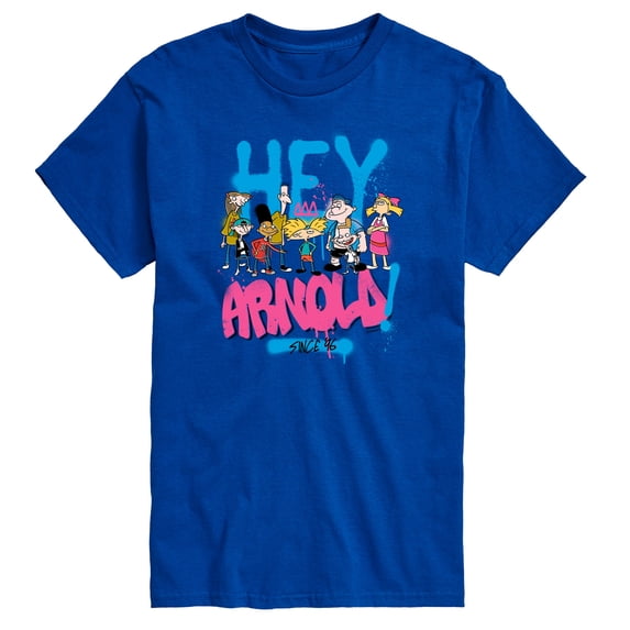 Hey Arnold! - Arnold Spray Paint 96 - Men's Short Sleeve Graphic T-Shirt