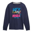 thumbnail image 1 of Hey Arnold! - Arnold Spray Paint 96 - Toddler And Youth Long Sleeve Graphic T-Shirt, 1 of 5