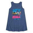 thumbnail image 1 of Hey Arnold! - Arnold Spray Paint 96 - Toddler and Youth Girls A-line Dress, 1 of 4
