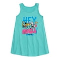 thumbnail image 1 of Hey Arnold! - Arnold Spray Paint 96 - Toddler and Youth Girls A-line Dress, 1 of 3