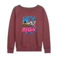 thumbnail image 1 of Hey Arnold! - Arnold Spray Paint 96 - Women's Lightweight French Terry Long Sleeve Shirt, 1 of 5
