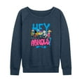 thumbnail image 1 of Hey Arnold! - Arnold Spray Paint 96 - Women's Lightweight French Terry Long Sleeve Shirt, 1 of 5