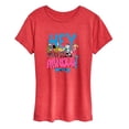 thumbnail image 1 of Hey Arnold! - Arnold Spray Paint 96 - Women's Short Sleeve Graphic T-Shirt, 1 of 4