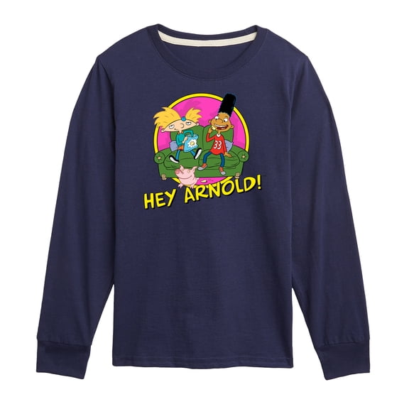 Hey Arnold! - Arnold and Friends - Toddler And Youth Long Sleeve Graphic T-Shirt