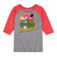 thumbnail image 1 of Hey Arnold! - Arnold and Friends - Toddler And Youth Raglan Graphic T-Shirt, 1 of 6