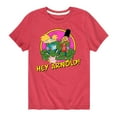 thumbnail image 1 of Hey Arnold! - Arnold and Friends - Toddler And Youth Short Sleeve Graphic T-Shirt, 1 of 5