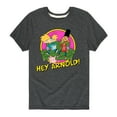 thumbnail image 1 of Hey Arnold! - Arnold and Friends - Toddler And Youth Short Sleeve Graphic T-Shirt, 1 of 5