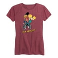 thumbnail image 1 of Hey Arnold! - Arnold and Gerald Bike - Women's Short Sleeve Graphic T-Shirt, 1 of 5