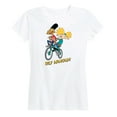 thumbnail image 1 of Hey Arnold! - Arnold and Gerald Bike - Women's Short Sleeve Graphic T-Shirt, 1 of 5