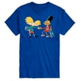thumbnail image 1 of Hey Arnold! - Arnold and Gerald Skateboard - Men's Short Sleeve Graphic T-Shirt, 1 of 5