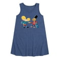 thumbnail image 1 of Hey Arnold! - Arnold and Gerald Skateboard - Toddler and Youth Girls A-line Dress, 1 of 5