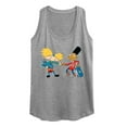 thumbnail image 1 of Hey Arnold! - Arnold and Gerald Skateboard - Women's Racerback Tank Top, 1 of 5
