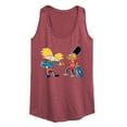 thumbnail image 1 of Hey Arnold! - Arnold and Gerald Skateboard - Women's Racerback Tank Top, 1 of 5