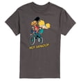thumbnail image 1 of Hey Arnold! - Arnold and Gerald on Bike - Men's Short Sleeve Graphic T-Shirt, 1 of 5