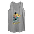 thumbnail image 1 of Hey Arnold! - Arnold and Gerald on Bike - Women's Racerback Tank Top, 1 of 5