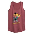 thumbnail image 1 of Hey Arnold! - Arnold and Gerald on Bike - Women's Racerback Tank Top, 1 of 5