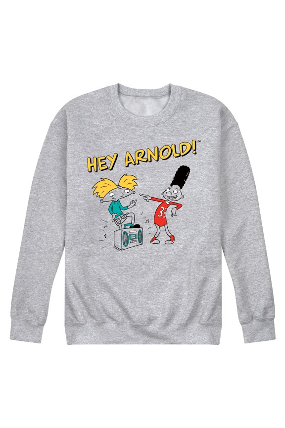 ! - Best Buds - Men's Crew Neck Fleece Pullover