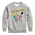 thumbnail image 1 of Hey Arnold! - Best Buds - Toddler And Youth Crewneck Fleece Sweatshirt, 1 of 4