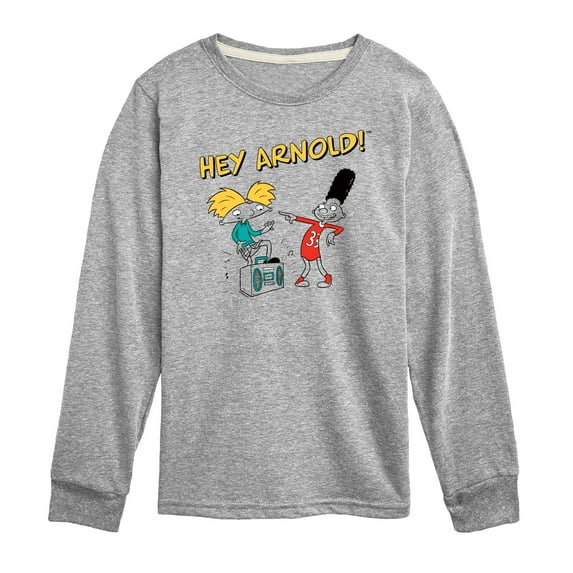 Hey Arnold! - Best Buds - Toddler And Youth Long Sleeve Graphic T-Shirt
