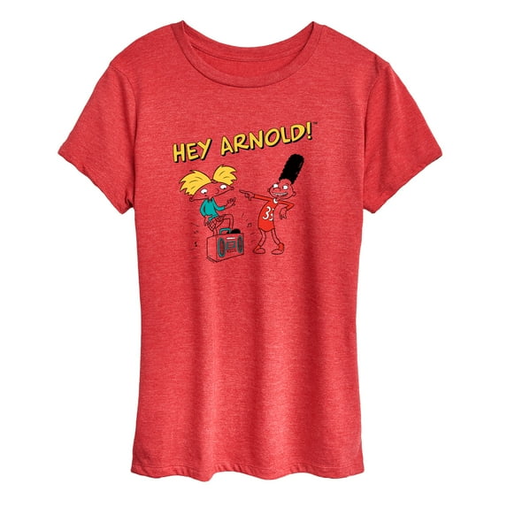 Hey Arnold! - Best Buds - Women's Short Sleeve Graphic T-Shirt