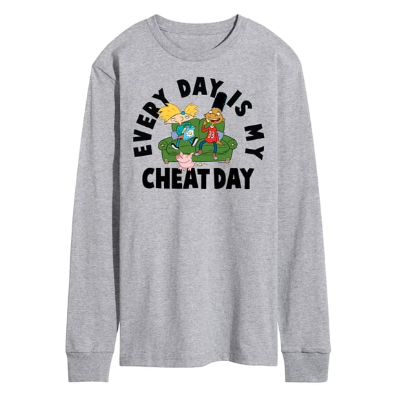 Hey Arnold! - Cheat Day - Men's Long Sleeve T-Shirt