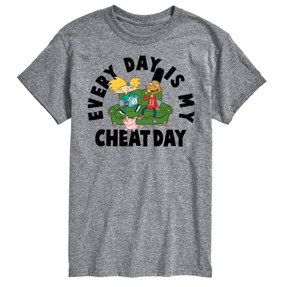 Hey Arnold! - Cheat Day - Men's Short Sleeve Graphic T-Shirt