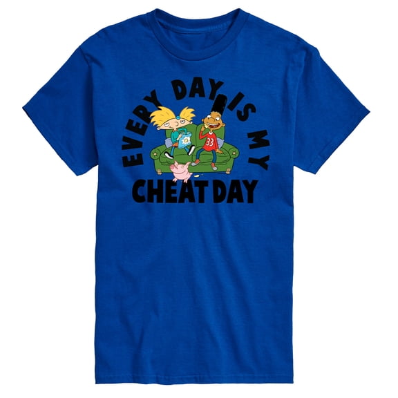 Hey Arnold! - Cheat Day - Men's Short Sleeve Graphic T-Shirt