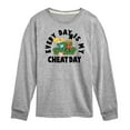 thumbnail image 1 of Hey Arnold! - Cheat Day - Toddler And Youth Long Sleeve Graphic T-Shirt, 1 of 5