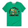 thumbnail image 1 of Hey Arnold! - Cheat Day - Toddler And Youth Short Sleeve Graphic T-Shirt, 1 of 5
