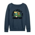 thumbnail image 1 of Hey Arnold! - Cheat Day - Women's Lightweight French Terry Long Sleeve Shirt, 1 of 5