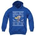 thumbnail image 1 of Hey Arnold Chill Out Ugly Christmas Sweater With Arnold And Helga Kids Hoodie for Youth Boys and Girls, 1 of 5