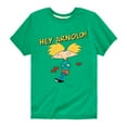 thumbnail image 1 of Hey Arnold! - Cool Arnold - Toddler And Youth Short Sleeve Graphic T-Shirt, 1 of 5