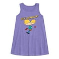 thumbnail image 1 of Hey Arnold! - Cool Arnold - Toddler and Youth Girls A-line Dress, 1 of 4
