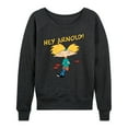 thumbnail image 1 of Hey Arnold! - Cool Arnold - Women's Lightweight French Terry Long Sleeve Shirt, 1 of 5