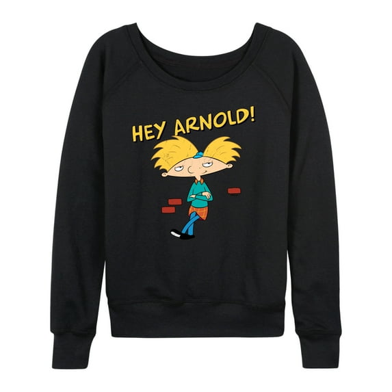 Hey Arnold! - Cool Arnold - Women's Lightweight French Terry Long Sleeve Shirt