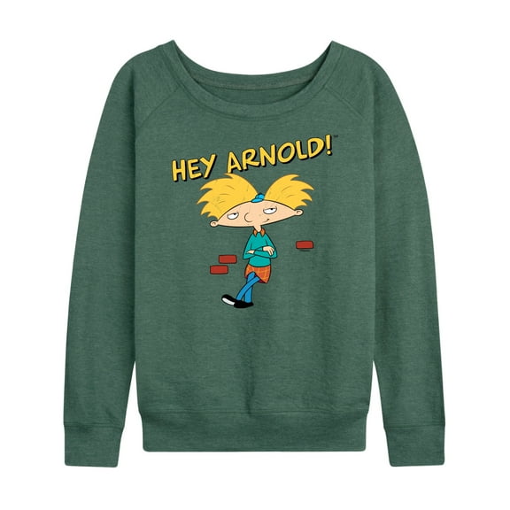 Hey Arnold! - Cool Arnold - Women's Lightweight French Terry Long Sleeve Shirt